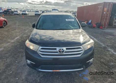 2012 Toyota Highlander Base from USA, damaged, VIN 5TDBK3EH1CS138473